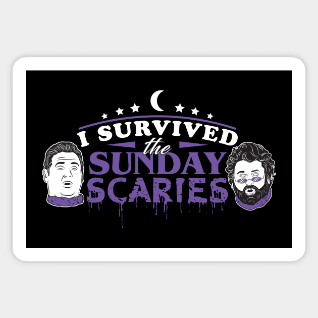 Sunday Scaries Sticker by wolfkrusemark